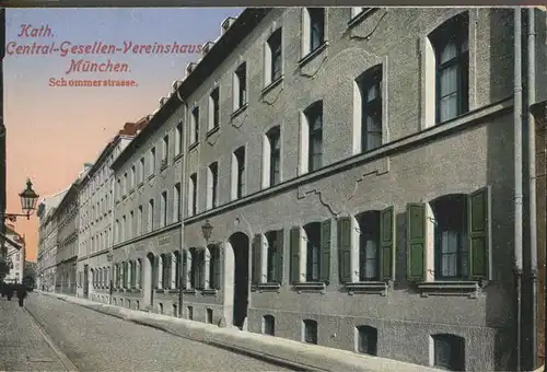 Muenchen Central Gesellen Vereinshaus Schommerstrasse  / Muenchen /Muenchen LKR