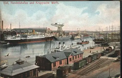 Kiel Handelshafen Kruppsche Werft / Kiel /Kiel Stadtkreis