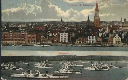 Kiel Rathausturm Kriegshafen / Kiel /Kiel Stadtkreis