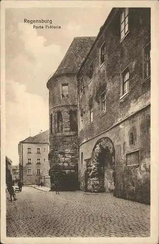 Regensburg Porta Praetoria / Regensburg /Regensburg LKR