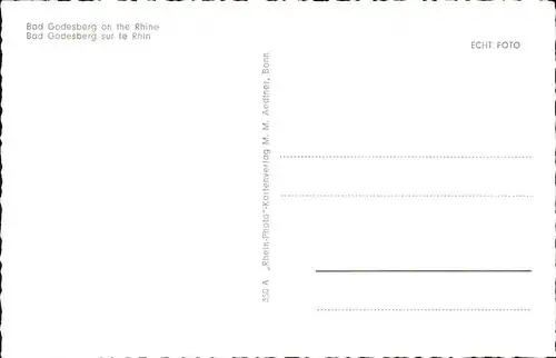 Bad Godesberg am Rhein Stadt / Bonn /Bonn Stadtkreis