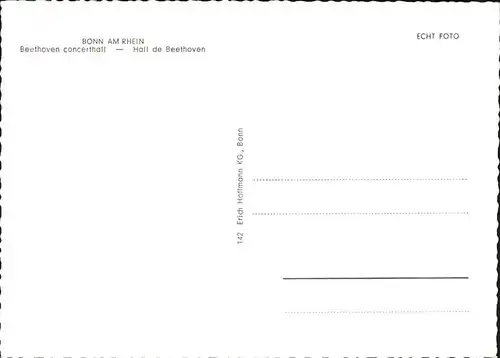Bonn Rhein Beethovenhalle / Bonn /Bonn Stadtkreis