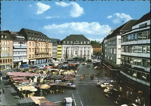 Bonn Rhein Rathaus Markt / Bonn /Bonn Stadtkreis