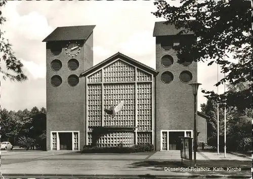 Duesseldorf Reisholz Kath. Kirche  / Duesseldorf /Duesseldorf Stadtkreis