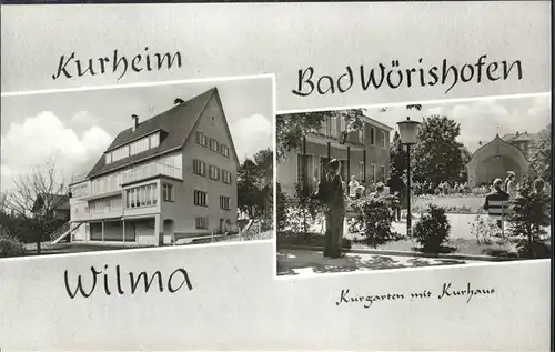 Bad Woerishofen Kurheim Wilma Kurgarten Kurhaus / Bad Woerishofen /Unterallgaeu LKR