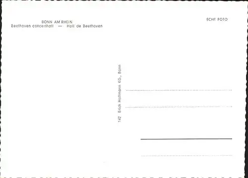 Bonn Rhein Beethovenhalle / Bonn /Bonn Stadtkreis