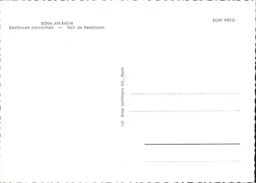 Bonn Rhein Beethovenhalle / Bonn /Bonn Stadtkreis