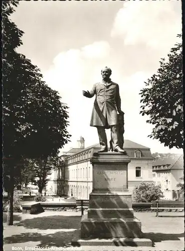 Bonn Rhein Ernst Moritz Denkmal  / Bonn /Bonn Stadtkreis