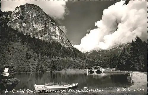 Garmisch-Partenkirchen Seehaus Pflegersee Koenigsstand / Garmisch-Partenkirchen /Garmisch-Partenkirchen LKR