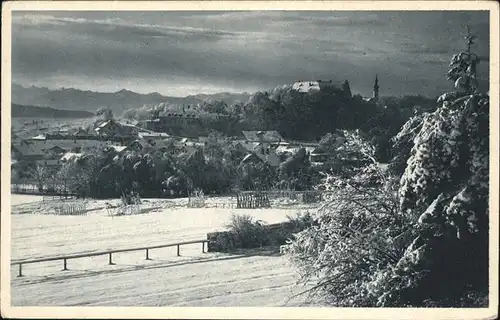 Starnberg Teilansicht Winter / Starnberg /Starnberg LKR