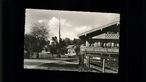 Bad Wiessee Teilansicht Kampen / Bad Wiessee /Miesbach LKR