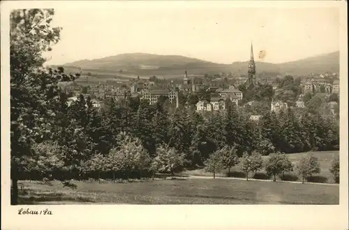 Loebau Sachsen Panorama / Loebau /