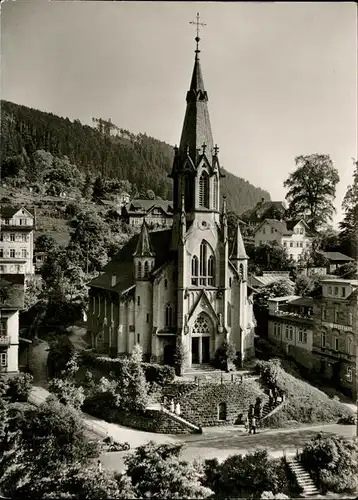 Wildbad Schwarzwald Kath. Kirche St. Bonifatius / Bad Wildbad /Calw LKR