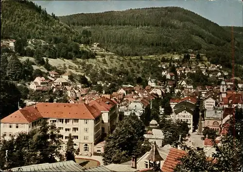 Wildbad Schwarzwald Teilansicht Luftbild / Bad Wildbad /Calw LKR