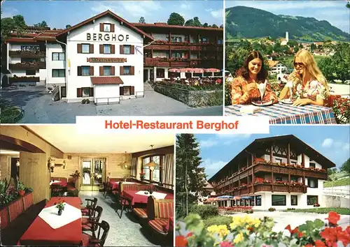 Pfronten Hotel Berghof / Pfronten /Ostallgaeu LKR