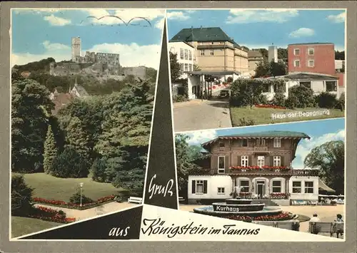 Koenigstein Taunus Kurhaus Haus der Begegnung Burg / Koenigstein im Taunus /Hochtaunuskreis LKR