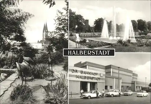 Halberstadt DB Bahnhof / Halberstadt /Harz LKR