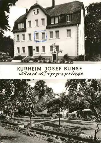 Bad Lippspringe Kurheim Josef Bunse / Bad Lippspringe /Paderborn LKR