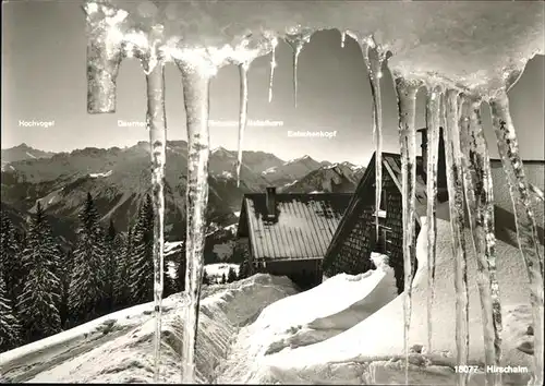 Hindelang Hirschalm / Bad Hindelang /Oberallgaeu LKR