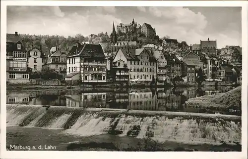 Marburg Lahn Teilansicht / Marburg /Marburg-Biedenkopf LKR
