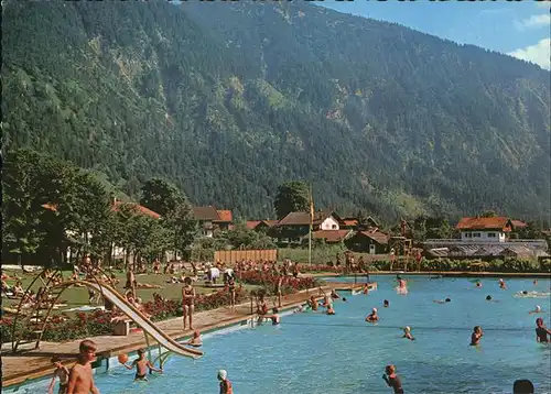 Bayrischzell Freibad / Bayrischzell /Miesbach LKR