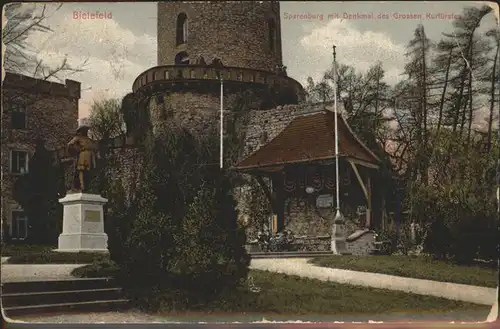 Bielefeld Sparenburg
Denkmal des grossen Kurfuersten / Bielefeld /Bielefeld Stadtkreis