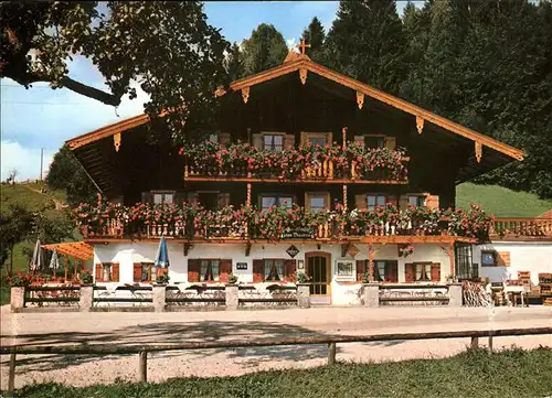 Oberaudorf Cafe Pension Zum Bauern in AGG / Oberaudorf /Rosenheim LKR