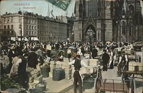 Hamburg Hopfenmarkt / Hamburg /Hamburg Stadtkreis