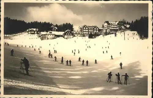 Buehl Baden Kurhaus Hundseck Ski  / Buehl /Rastatt LKR