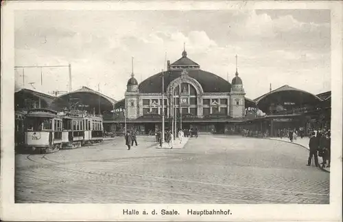 Halle Saale Hauptbahnhof Strassenbahn / Halle /Halle Saale Stadtkreis