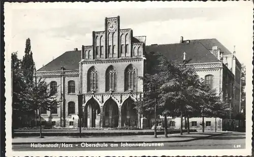 Halberstadt Oberschule Johannesbrunnen / Halberstadt /Harz LKR