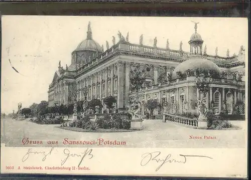 Potsdam Sanssouci Neues Palais / Potsdam /Potsdam Stadtkreis