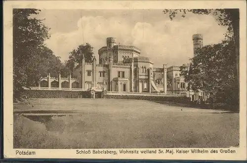 Potsdam Schloss Babelsberg / Potsdam /Potsdam Stadtkreis