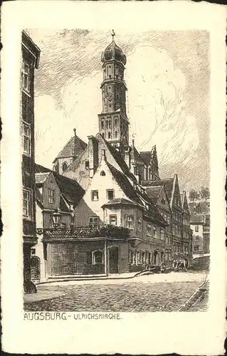 Augsburg Ulrichskirche / Augsburg /Augsburg LKR