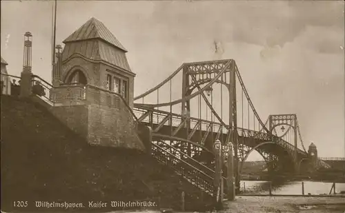 Wilhelmshaven Kaiser Wilhelmbruecke Marine Post / Wilhelmshaven /Wilhelmshaven Stadtkreis