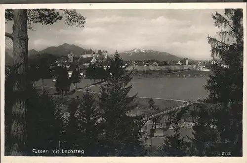 Fuessen Lechsteg / Fuessen /Ostallgaeu LKR