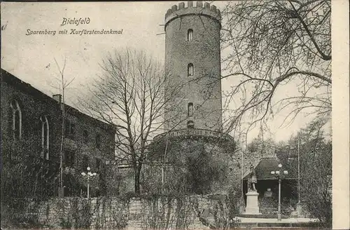 Bielefeld Sparrenburg Kurfuerstendenkmal / Bielefeld /Bielefeld Stadtkreis