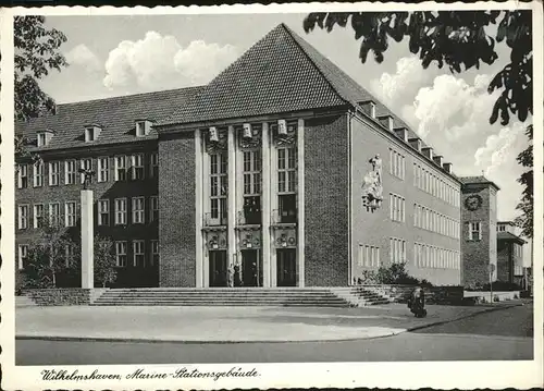 Wilhelmshaven Marine Stationsgebaeude / Wilhelmshaven /Wilhelmshaven Stadtkreis