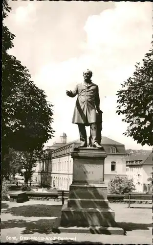 Bonn Rhein Ernst-Moritz Arndt Denkmal / Bonn /Bonn Stadtkreis