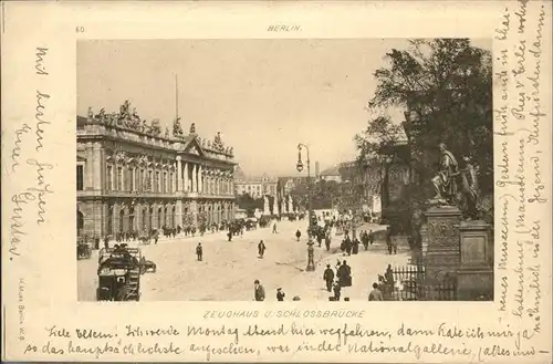 Berlin Zeughaus Schlossbruecke  / Berlin /Berlin Stadtkreis