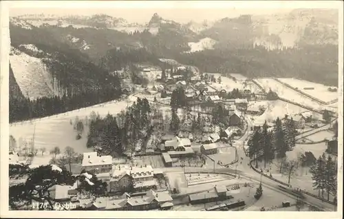 Oybin Luftbild / Kurort Oybin /Goerlitz LKR