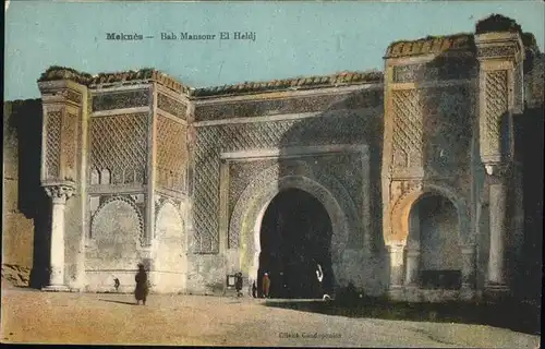 Meknes Bab Mansour El Heldj / Meknes /