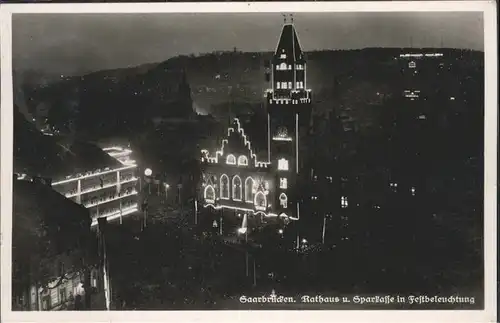 Saarbruecken Rathaus Sparkasse  / Saarbruecken /Saarbruecken Stadtkreis