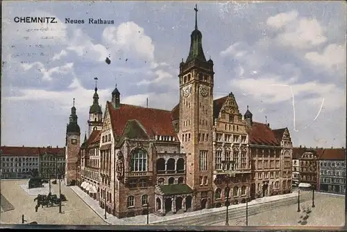 Chemnitz Rathaus  / Chemnitz /Chemnitz Stadtkreis