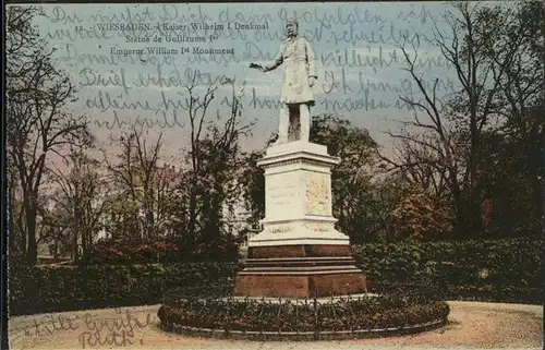 Wiesbaden Kaiser Wilhelm Denkmal  / Wiesbaden /Wiesbaden Stadtkreis