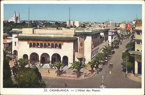 Casablanca Hotel des Postes / Casablanca /