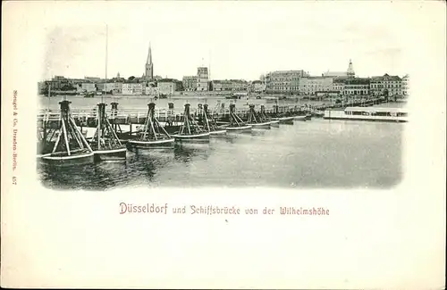 Duesseldorf Schiffsbruecke
Wilhelmshoehe / Duesseldorf /Duesseldorf Stadtkreis
