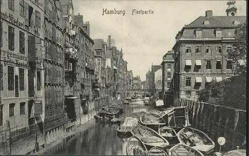 Hamburg Fleetpartie / Hamburg /Hamburg Stadtkreis