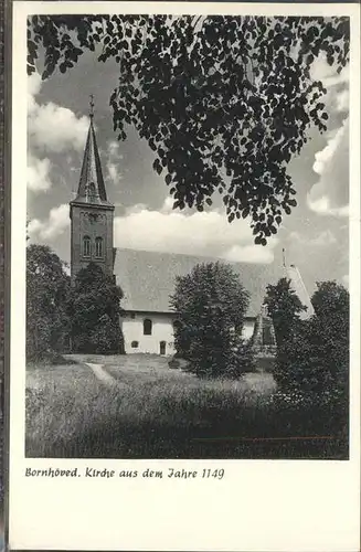 Neumuenster Schleswig-Holstein Bornhoeved. Kirche (1149) / Neumuenster /Neumuenster Stadtkreis