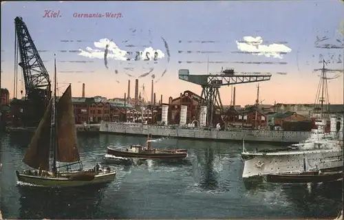 Kiel Germania-Werft / Kiel /Kiel Stadtkreis